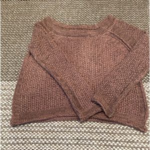Free People boat neck knitted sweater, m